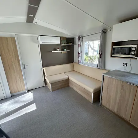 Mobil 6 Personnes Climatisé 4 étoiles Camping Lit-et-Mixe